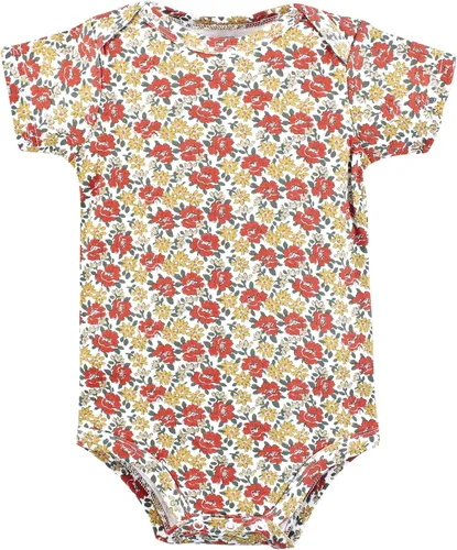 Vista 161 de Hudson Baby baby-girls Cotton Bodysuits 3-pack