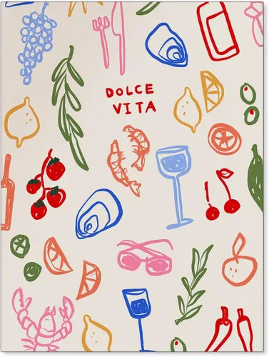 Vista 31 de MWZUPQ Póster de cóctel colorido de moda, retro, lindas copas de vino, lienzo, arte de pared, llena tu taza, pinturas impresiones de bares, cocina