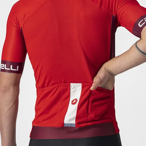 Vista 4 de Castelli Camiseta Entrata VI para ciclismo de carretera y grava, talla L