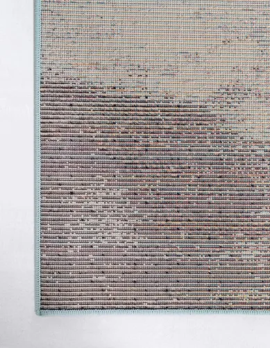 Vista 9 de Unique Loom Jardin Collection - Alfombra para múltiples áreas, abstracta, vibrante., Polipropileno, Azul