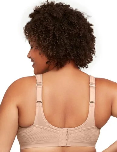 Vista 3 de Glamorise Womens Plus Size Hi-Impact Sports Bra Underwire 9066