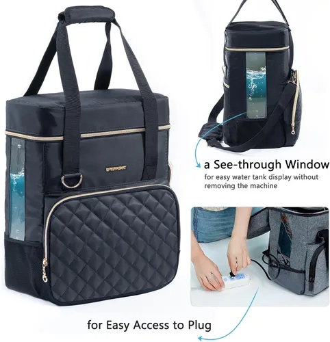 Vista 2 de SFYBYHEART Estuche de transporte compatible con Baby Brezza Formula Pro Advanced Formula Pro - Bolsa de transporte para mezclador de fórmula