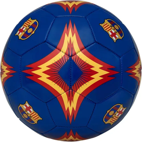 Vista 3 de Icon Sports Compatible con balón de fútbol del FC Barcelona, con licencia oficial, tamaño 3 06