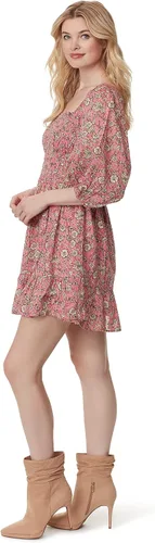 Vista 2 de Jessica Simpson Vestido Aldan fruncido hasta la rodilla para mujer