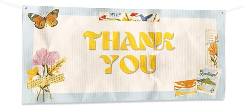 Vista 42 de Cartel de baby shower para uso en interiores y exteriores de 4 x 1 pies, pancarta grande personalizada y letreros con cuerda para colgar, telón