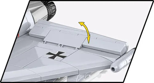 Vista 8 de COBI EUROFIGHTER (Alemania) - Conjunto de construcción de avión histórico, 644 piezas