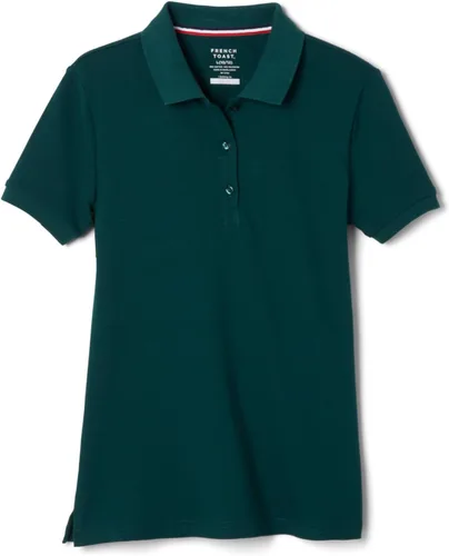 Vista 13 de French Toast Women's Juniors' Short Sleeve Stretch Pique Polo Shirt