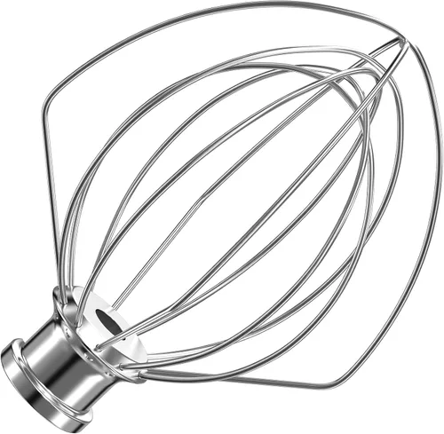 Vista 10 de K45WW - Accesorio de acero inoxidable de 6 alambres para batidora KitchenAid con cabezal inclinable, cuenco de 4.5 a 5 cuartos de galón, repuesto