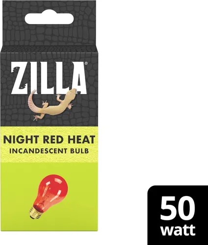Vista 11 de Zilla Bombilla incandescente, rojo noche, ideal para especies de reptiles nocturnos