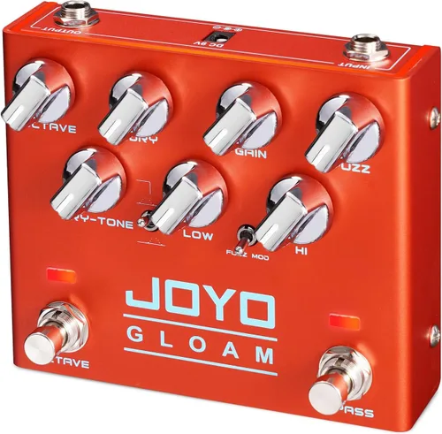 Vista 10 de JOYO Pedales de Bajo para Guitarra, Pedal de Efecto Compresor con Perillas de Compresión Precisas, Bajo Ruido y Alto Rango de Control Dinámico