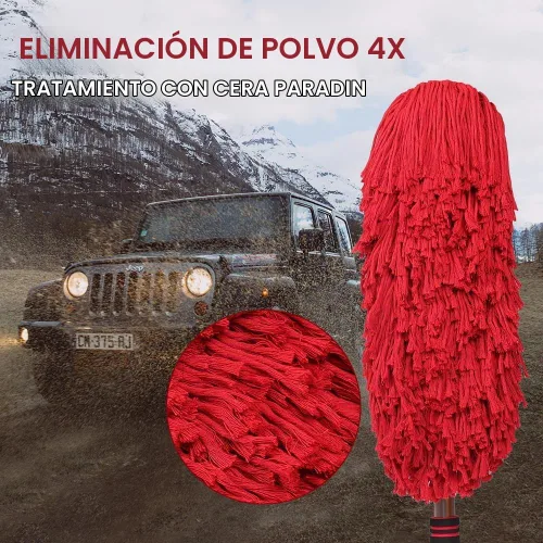 Vista 4 de Plumero extensible exterior para automóvil, algodón encerado