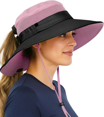 Vista 15 de GearTOP Safari Hat for Men Sun Hats for Women UV Protection UPF 50+ Fishing, Gardening, Hiking Hat (22-23 1/2")