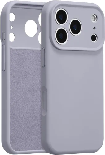 Vista 29 de Funda de silicona para iPhone Air, con [protección completa de la cámara] [forro de microfibra suave antiarañazos], funda de silicona líquida ultra