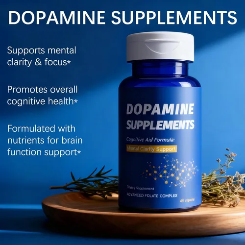 Vista 6 de Suplemento alimenticio para el cerebro de dopamina - Enfoque mejorado y claridad mental, energía cerebral y apoyo de neurotransmisores (1)