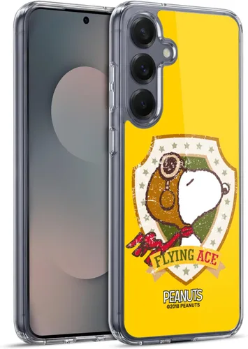 Vista 178 de Head Case Designs Officially Licensed Peanuts Flying Ace The Many Faces of Snoopy Gel Case [Military Grade Protection] Compatible with Google Pixel 3