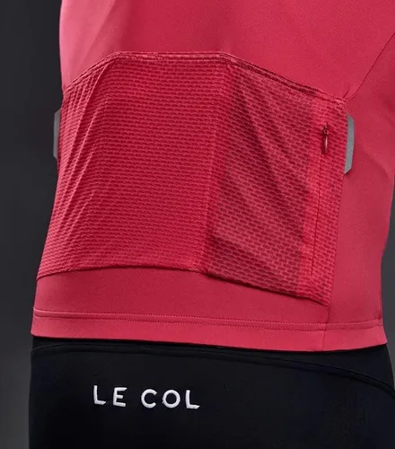 Vista 7 de LE COL Camiseta deportiva para hombre II Camiseta de ciclismo de manga corta Camiseta de ciclismo ligera que absorbe la humedad XS - 3XL