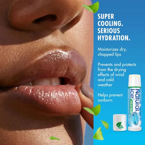 Vista 2 de Protector de labios mentolado recetado FPS 15, tubos de 0.16 onzas, Nat-6949, 12, 12