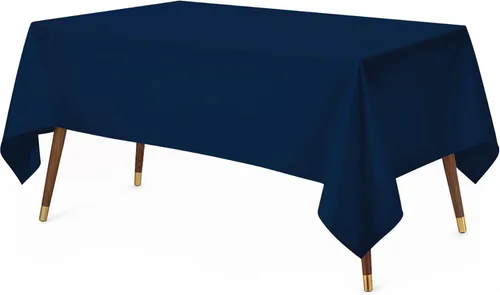 Vista 45 de Utopia Kitchen Mantel rectangular, 1 paquete, mantel lavable a máquina, mantel de poliéster para comedor, fiestas de bufé, pícnics, eventos, bodas