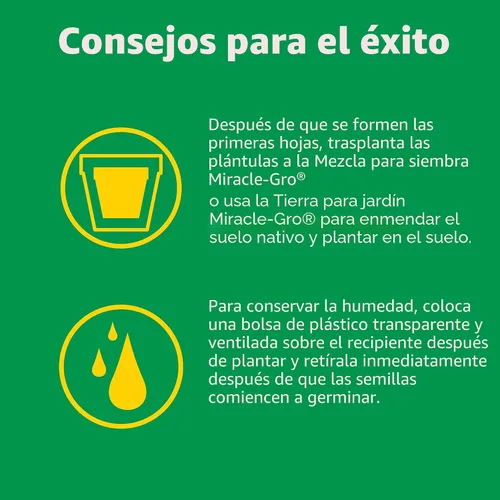 Vista 8 de Miracle-Gro Mezcla para semillas para plantas en maceta, 8 cuartos de galón.