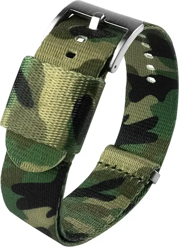 Vista 19 de BARTON Elite NATO® Style Correa de reloj - 18mm, 20mm, 22mm o 24mm - Correas de reloj de nailon de cinturón de seguridad