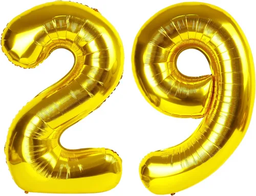 Vista 409 de Globo negro de 40 pulgadas con números del 0 al 9 (cero-nueve), globo de cumpleaños de gran tamaño, globo de helio de aluminio con números grandes