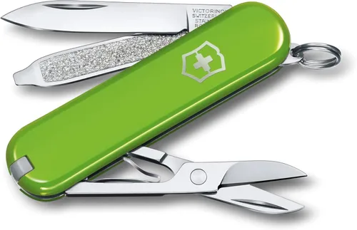 Vista 20 de Victorinox Classic SD Swiss Army – Navaja suiza de bolsillo, compacta, 7 funciones, navaja de bolsillo fabricada en Suiza con hoja pequeña Parque