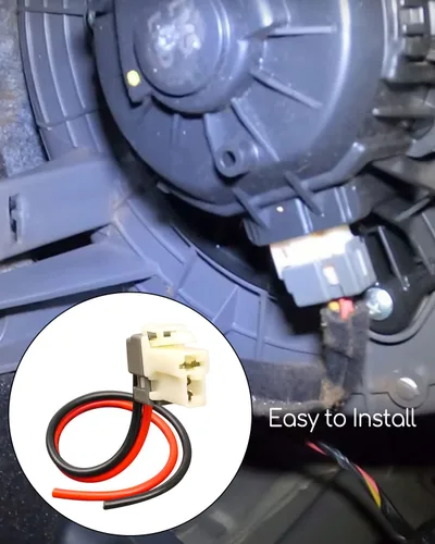 Vista 4 de Arnés de conector de cable del motor del soplador compatible con Kia Forte 2013-2018 Reemplaza 18952-02224AS