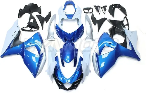 Vista 16 de WYNMOTO Plastic Fairing Fit For Suzuki 2008 2010 GSX650F Katana 2008 09 10 11 12 2013 GSX650F Katana ABS Motorcycle Compression Fairing kit - Blue