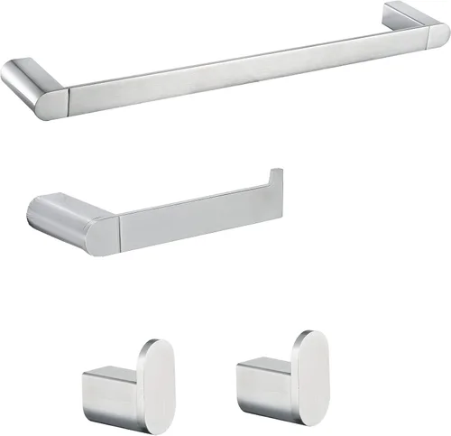 Vista 19 de RANDOM Toallero dorado cepillado de 9 pulgadas, toallero dorado para baño, toallero de cocina y paños de cocina, toallero de acero inoxidable SUS304