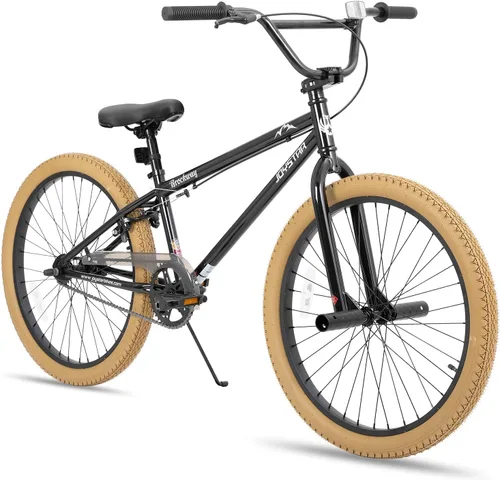 Vista 13 de JOYSTAR Brockway Freestyle - Bicicletas BMX para niños de 20 pulgadas y 24 pulgadas, bicicletas para niños de 6 a 14 años y ciclistas de nivel
