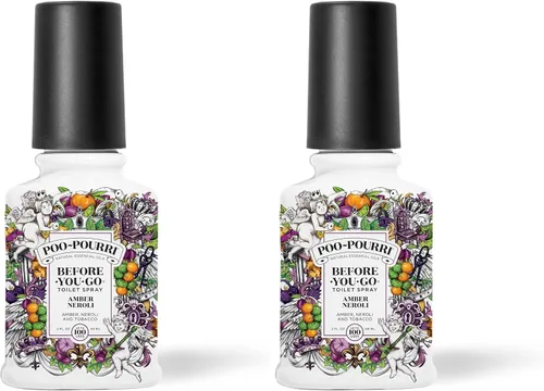 Vista 57 de Poo-Pourri Before-You-Go - Aerosol para inodoro, Bamboo Rain, 2 onzas líquidas, hasta 100 usos, desodorante para baño con aceites esenciales