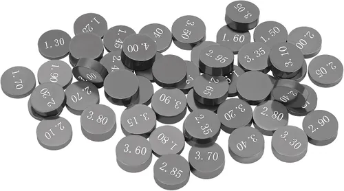 Vista 4 de AHL kit de cuñas de válvula ajustable de 9,48mm O.D. 1,20 mm-4,00 mm de grosor para Honda CRF450R CRF450 R.