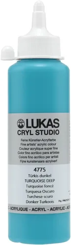 Vista 69 de Lukas CRYL Studio Artist - Pintura acrílica para artistas, Alizarín Carmesí, botella de 250 ml - Pinturas acrílicas de alto pigmento para pintar