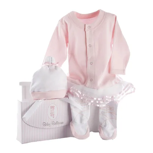 Vista 2 de Canastilla con set de regalo Baby Aspen Big Dreamzzz, 0-6 meses, Rosado
