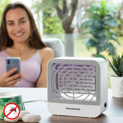 Vista 2 de Lámpara Antimosquitos con Colgador para Pared KL Box InnovaGoods