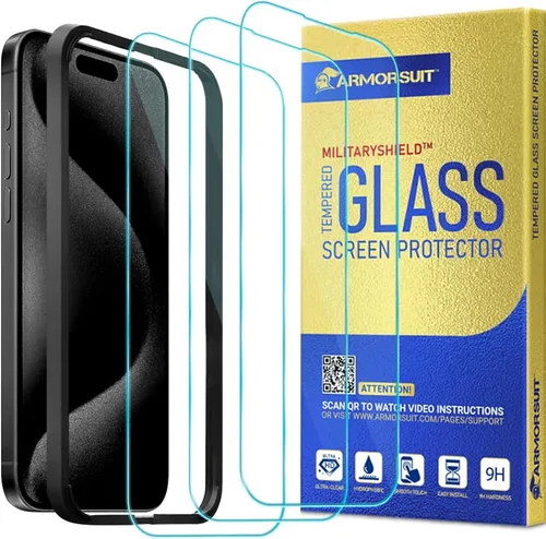 Vista 12 de ArmorSuit [Paquete de 2+2] para Google Pixel 6 [6.4 pulgadas] Protector de pantalla de vidrio templado + protector de lente de cámara compatible
