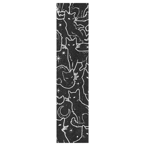 Vista 14 de YETTASBIN Cinta de agarre para patineta, sin burbujas, antideslizante, papel de lija para patineta, 33 x 9 pulgadas
