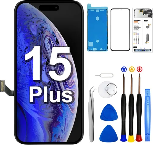 Vista 13 de Kit de reemplazo de pantalla para iPhone 7 Plus, pantalla digitalizadora LCD táctil 3D de 5.5 pulgadas para iPhone 7 Plus, con kit de herramientas