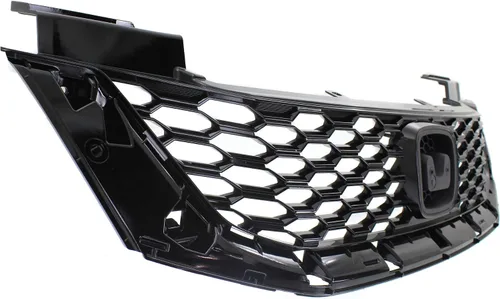 Vista 3 de Garage-Pro Conjunto de rejilla compatible con Honda Accord 2013-2015 pintado negro carcasa e inserto, Coupé