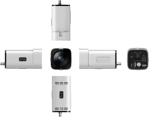 Vista 4 de Cámara de caja, cámaras Bullet 20X, cámara 4KP60 UHD con micrófono USB/SDI con botones de operación, soporta control remoto infrarrojo y control IP