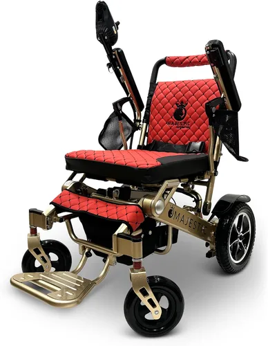 Vista 12 de Majestic - Sillas de ruedas eléctricas para adultos, capacidad de 350 libras, alcance de hasta 13 millas, silla de ruedas ligera para personas