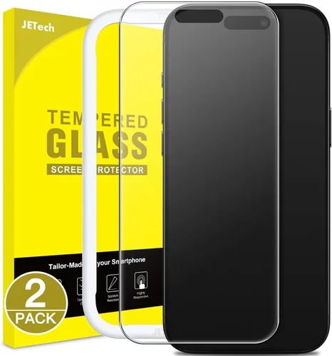 Vista 14 de JETech Protector de pantalla para iPhone 8 Plus y iPhone 7 Plus, 5.5 pulgadas, película de vidrio templado, paquete de 3