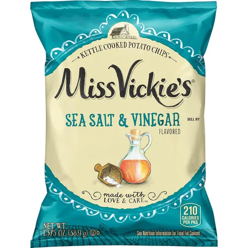 Vista 11 de Miss Vickie's Papas fritas cocidas en olla grande, sabor a barbacoa ahumada, 1.375 onzas (paquete de 64)