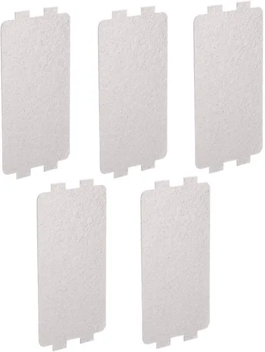 Vista 8 de 5 piezas de placa de mica para horno de microondas, accesorio de reparación de repuesto para placa de mica, para f20559y00ap (plateado)