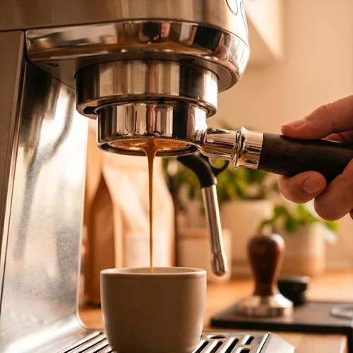 Vista 6 de 54mm Portafiltro sin fondo para Espresso con 3 orejas Compatible con máquina de espresso Barista Breville/Sage de 54mm Cesta de acero inoxidable