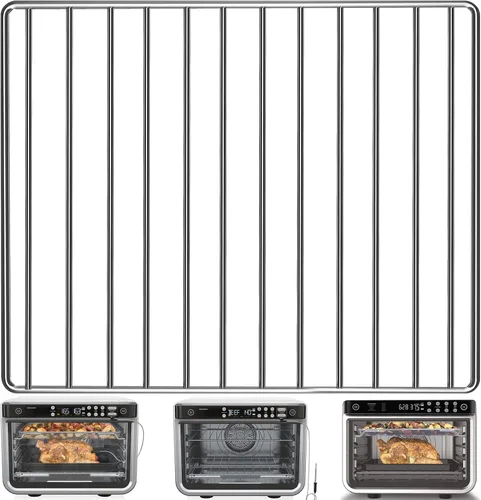 Vista 9 de GWY Rejilla de alambre para Ninja DCT451 DCT401 DCT402BK 12 en 1 Smart Double Horno 13 '' ×12.4'' Acero inoxidable tostador horno de refrigeración