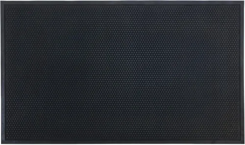 Vista 4 de Guardian Easy Step Scraper 3 x 10 (36 x 120 pulgadas) Interior/Exterior, Resistente, Tapete de Piso de Goma Sólida, Negro