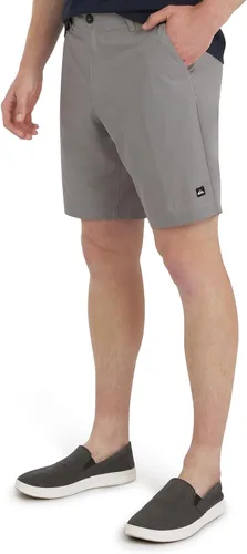 Vista 12 de Quiksilver Men's Regular Fit Fixed Waist Water Friendly Active Hybrid Shorts