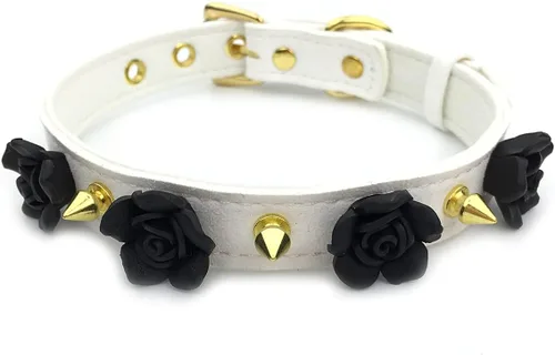 Vista 30 de Succuba Collar de Gargantilla de Flor Hecho a Mano para Mujeres y Hombres