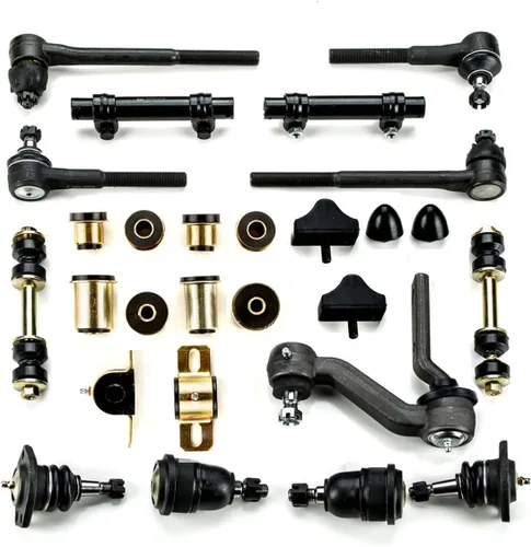 Vista 9 de Andersen Restorations - Kit de reconstrucción de suspensión frontal de poliuretano negro compatible con Chevrolet Chevy II/Nova OEM Spec reemplazos